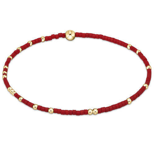 enewton Gameday Hope Unwritten Bracelet - Crimson