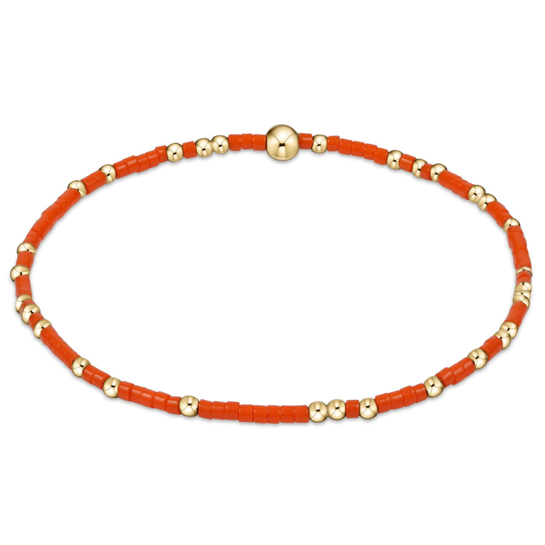 enewton Gameday Hope Unwritten Bracelet - Bright Orange