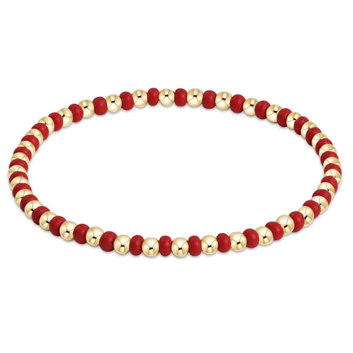 enewton Gameday Hope Grateful Bracelet - Crimson