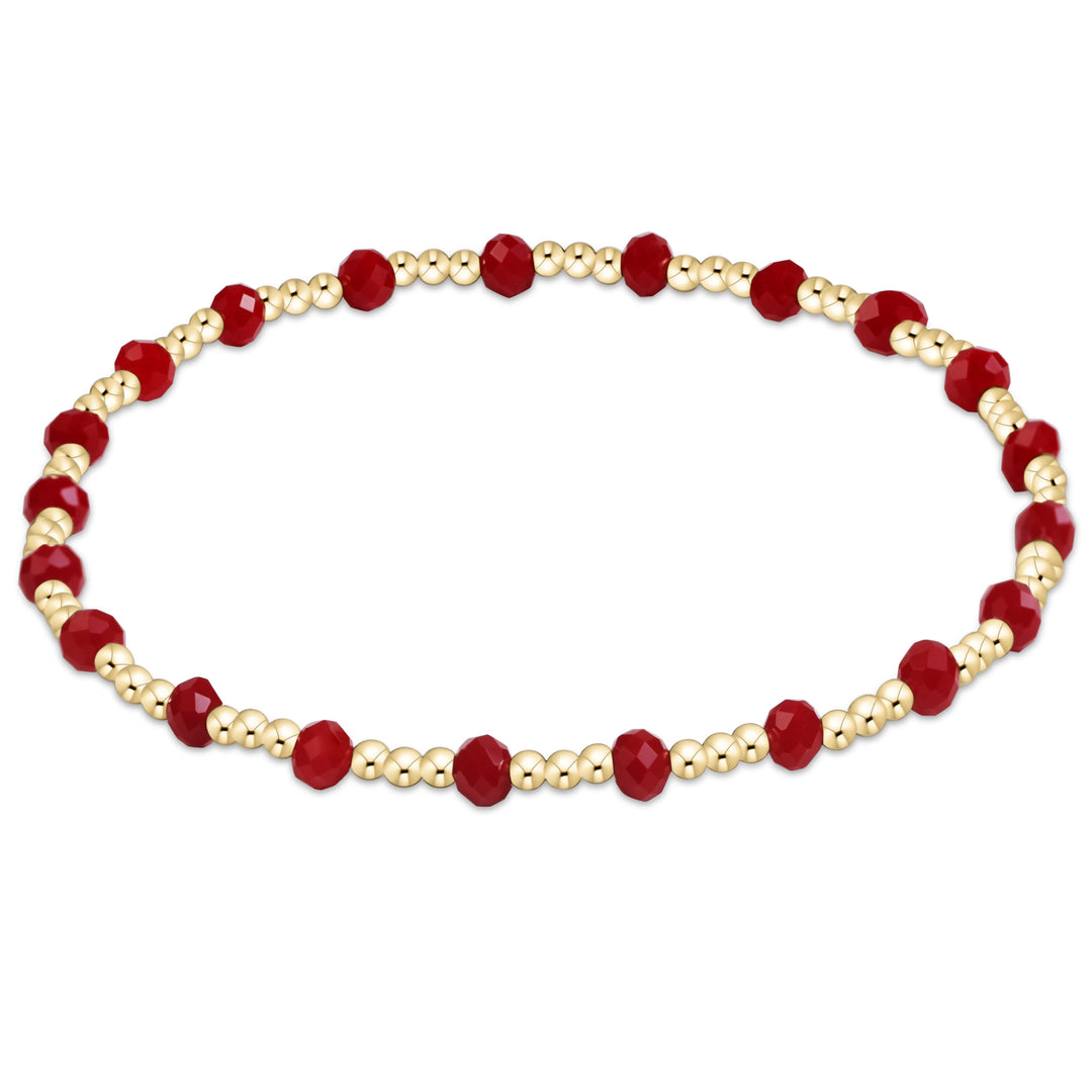 enewton Gameday Flirty Sincerity Bracelet - Crimson
