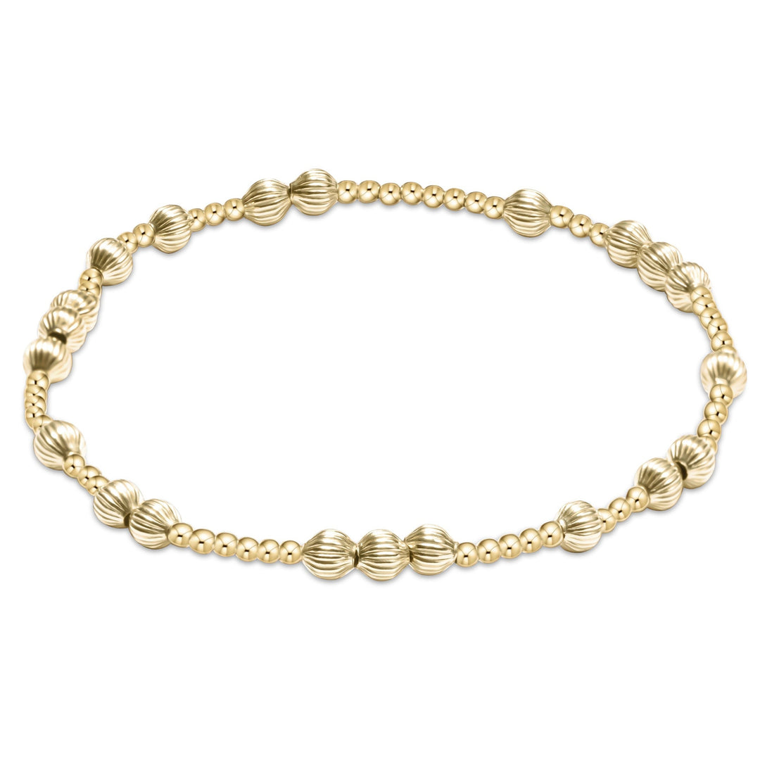 enewton Hope Unwritten Dignity 4mm Bead Bracelet - Gold