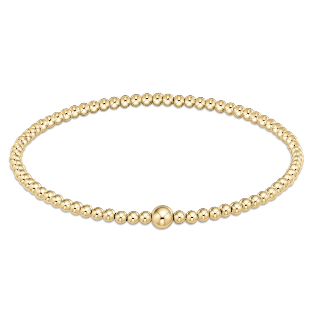 enewton Classic Gold 3mm Bead Bangle