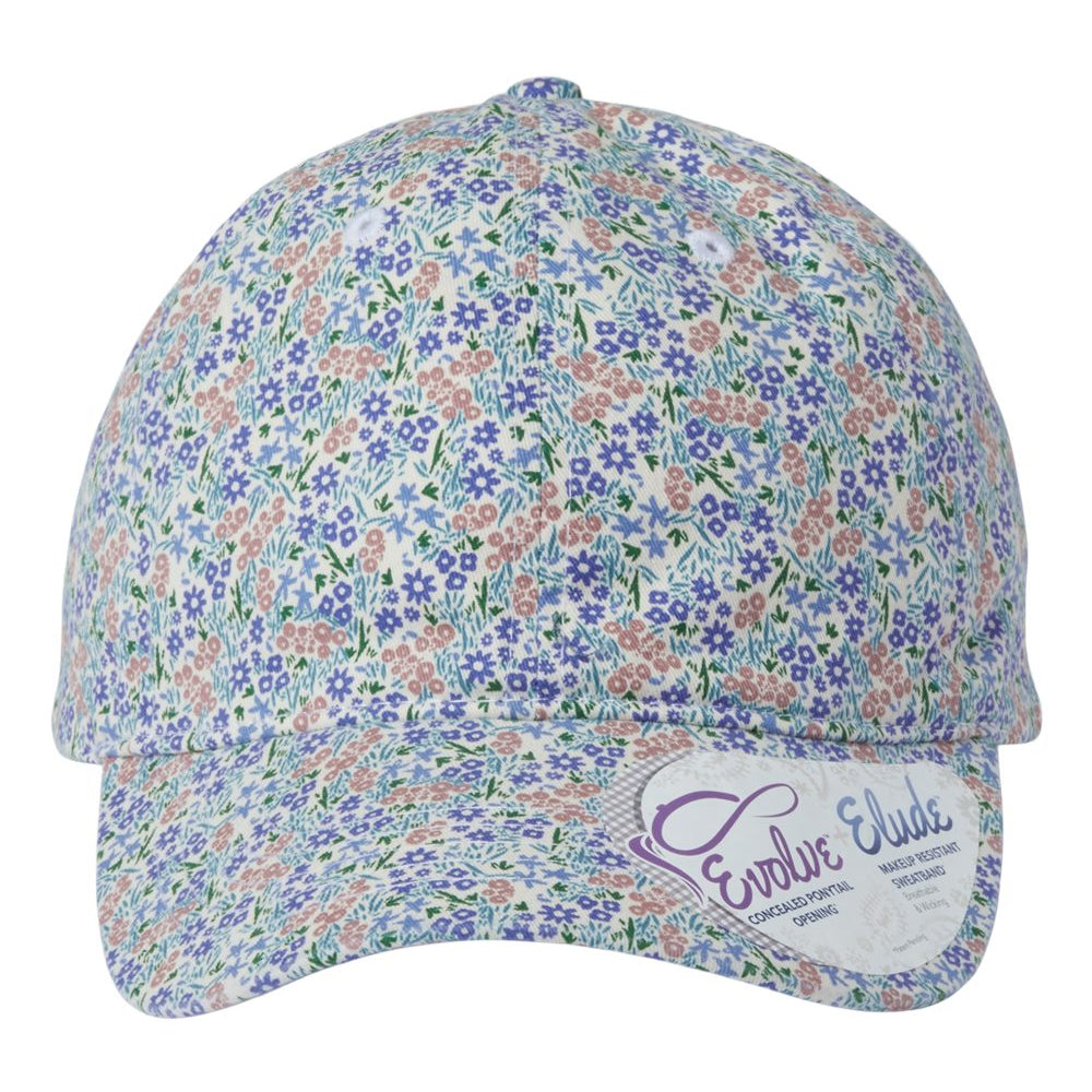 Infinity Her Women's Unstructured Fashion Prints Cap - Light Pink/Floral