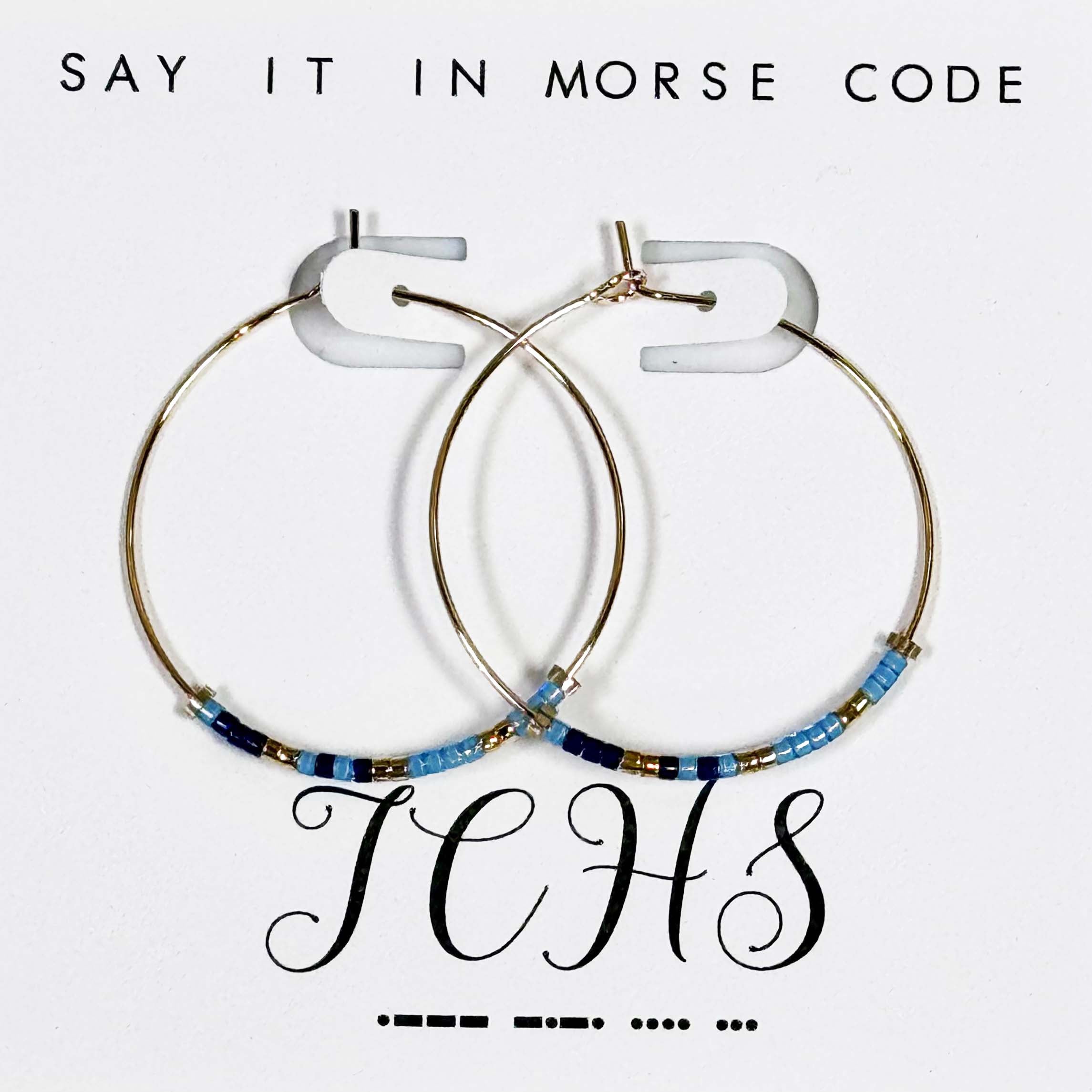 Dot Dash Morse Code Earrings JCHS Daisy Lane Gifts LLC Dot dash morse code earrings jchs daisy lane gifts llc