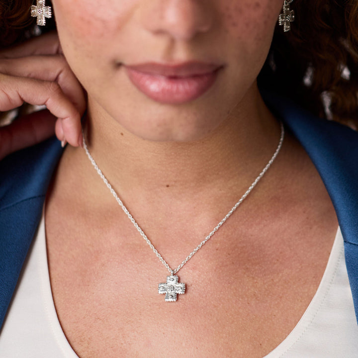 Julie Vos Malta Canterbury Delicate Necklace - Silver/OS