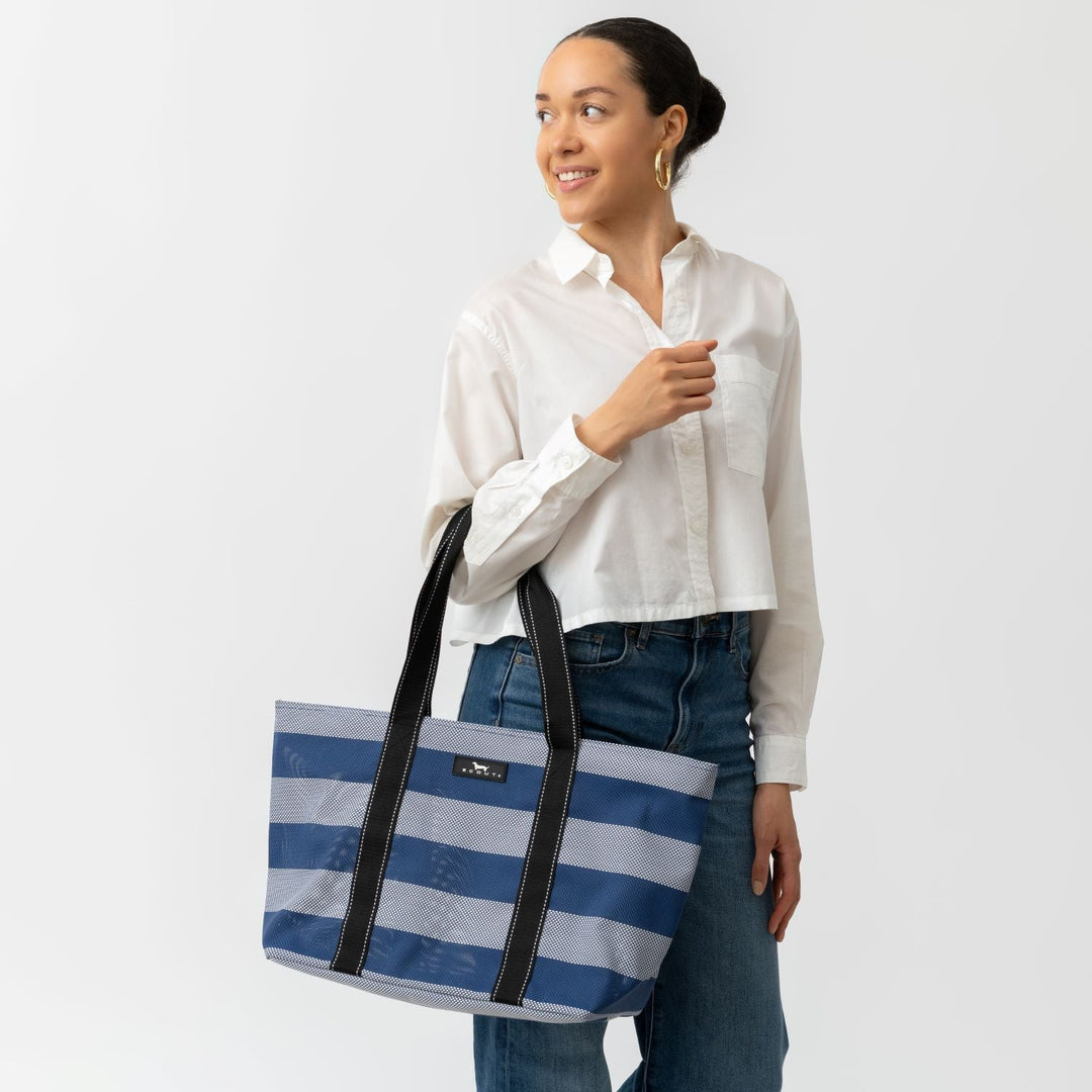 Scout Joyride Tote - Red Violet Woven