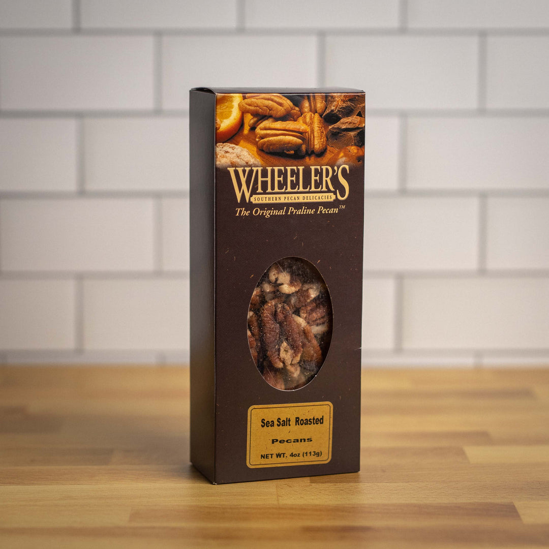Wheeler's Southern Pecan Delicacies Box - Roasted & Salted Pecans