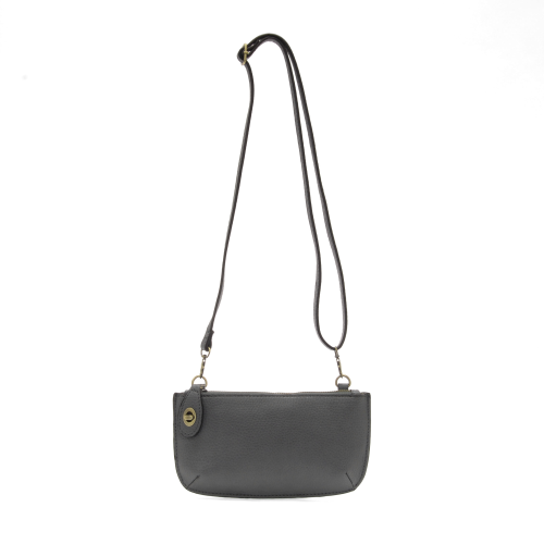 Joy Susan Mini Crossbody Wristlet Clutch - Shadow Grey