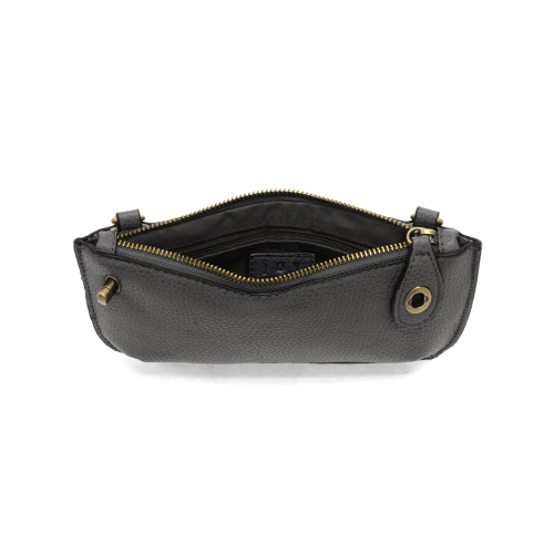 Joy Susan Mini Crossbody Wristlet Clutch - Shadow Grey