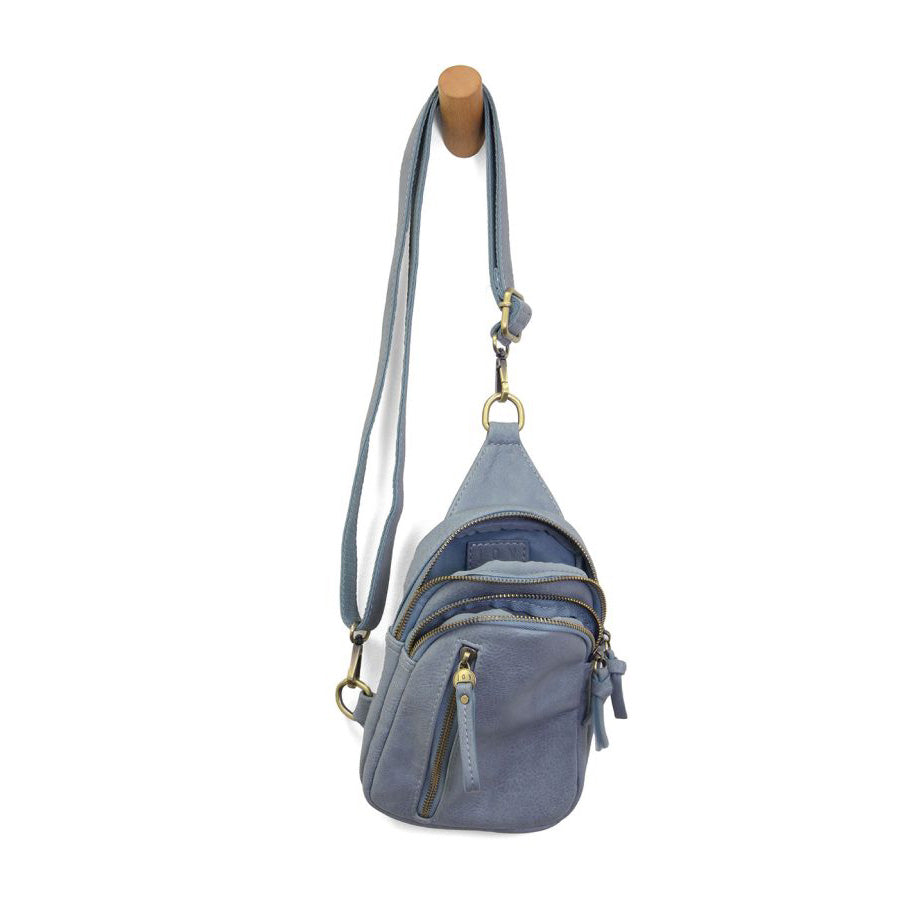 Joy Susan Skyler Sling Bag - Dusty Blue