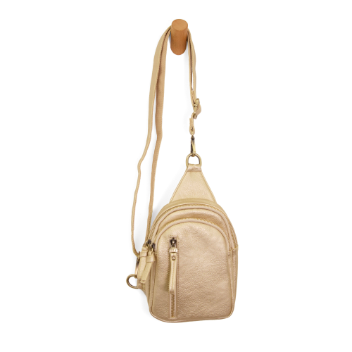 Joy Susan Skyler Sling Bag - Metallic Gold