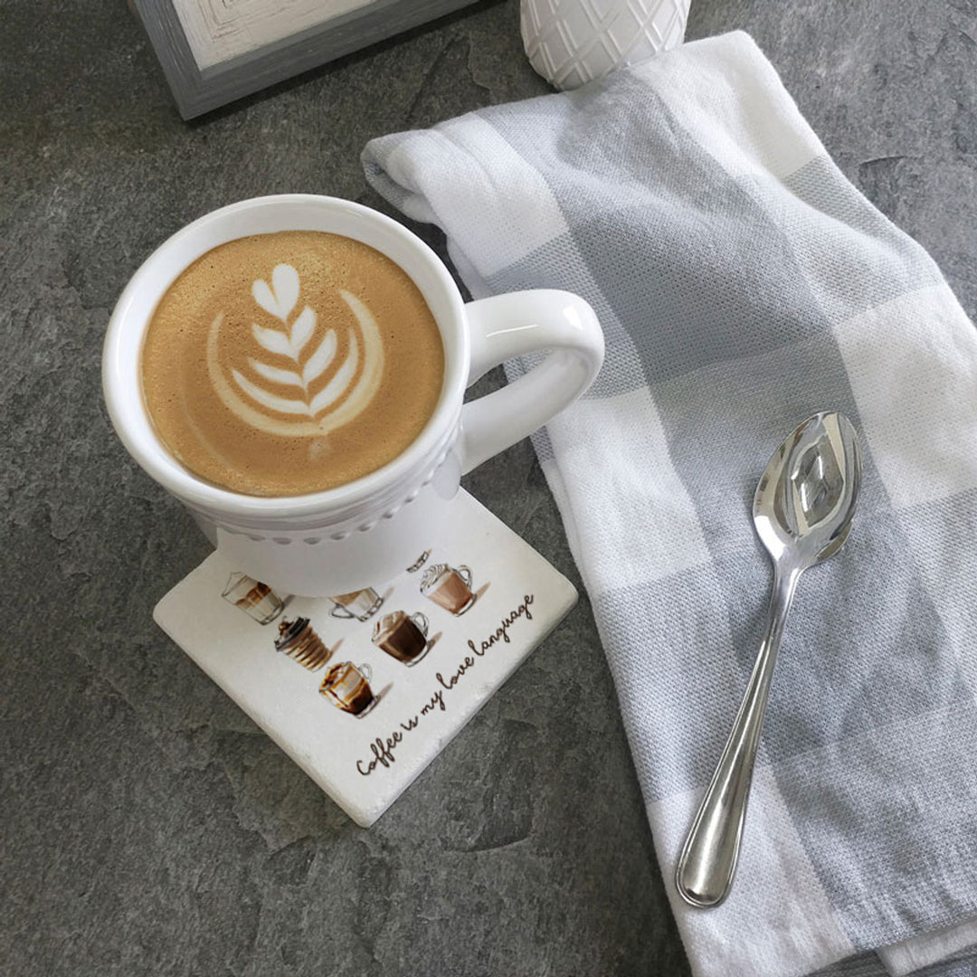 Tipsy Coasters Coffee Nine Ways Coaster