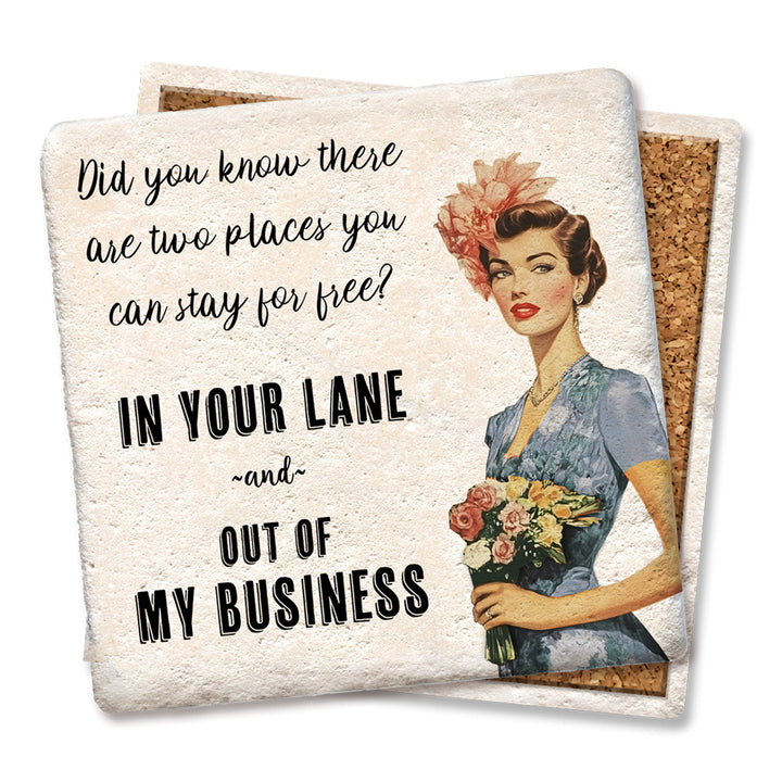 Tipsy Coasters Did You Know There Are Two Places Coaster