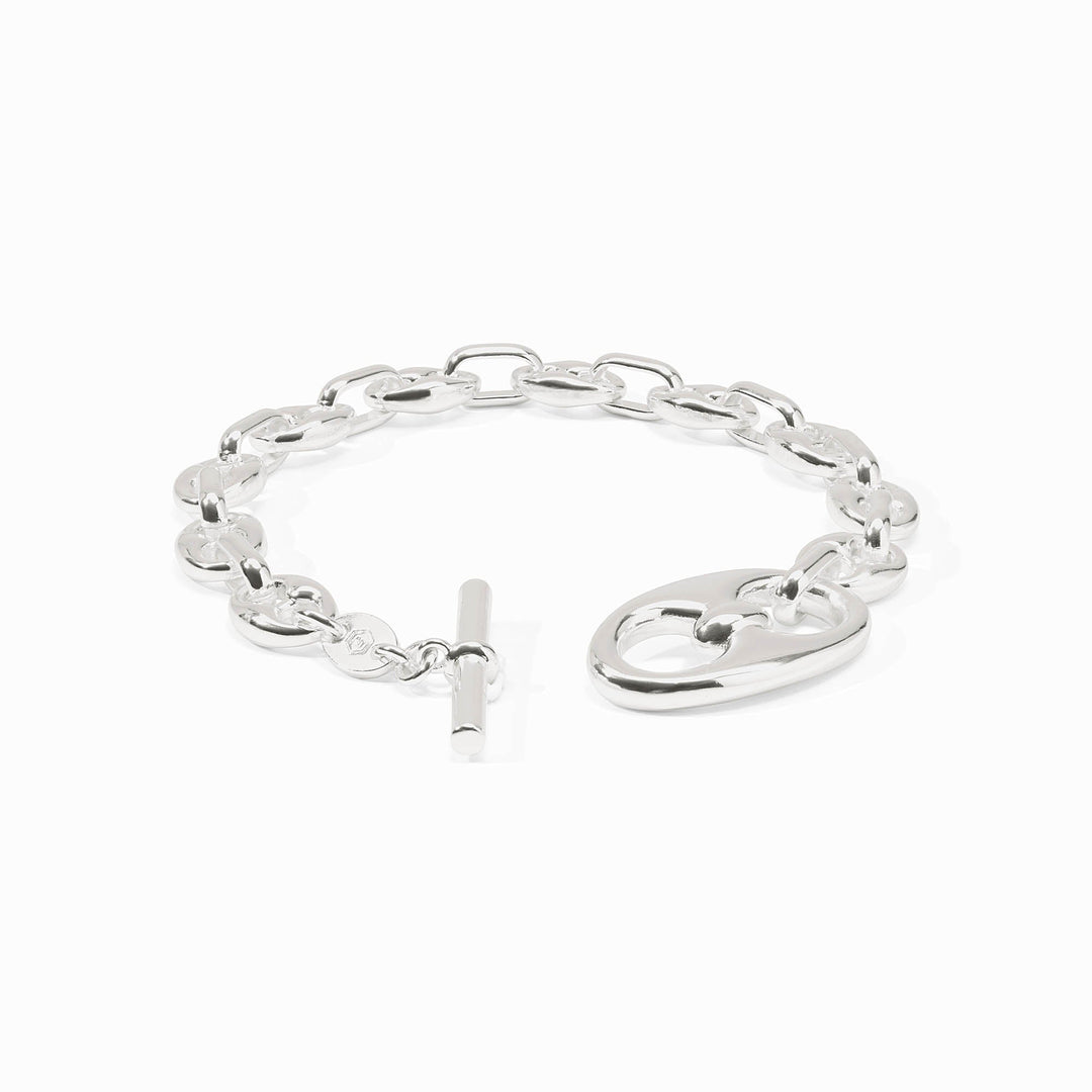 Julie Vos Laguna Demi Link Bracelet - Silver/OS