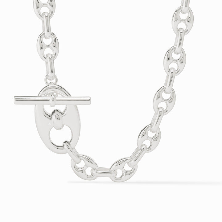Julie Vos Laguna Demi Link Necklace - Silver/OS
