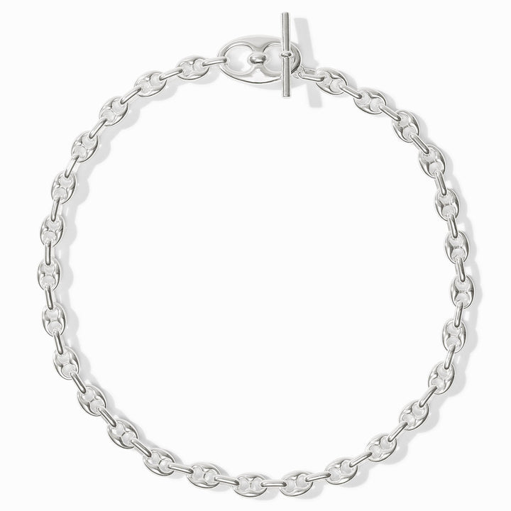 Julie Vos Laguna Demi Link Necklace - Silver/OS
