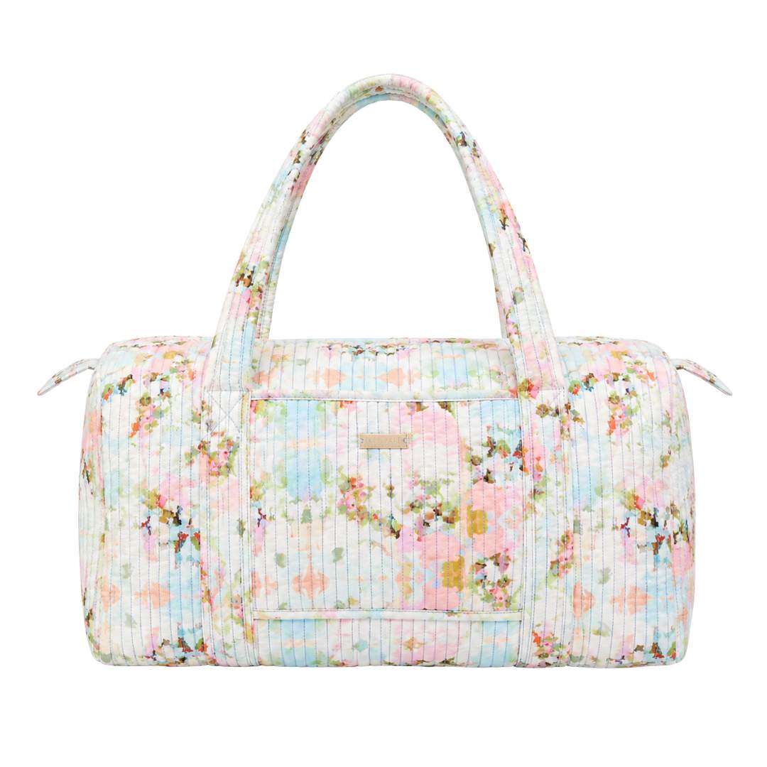 Laura Park Brooks Avenue Signature Quilted Duffle Bag