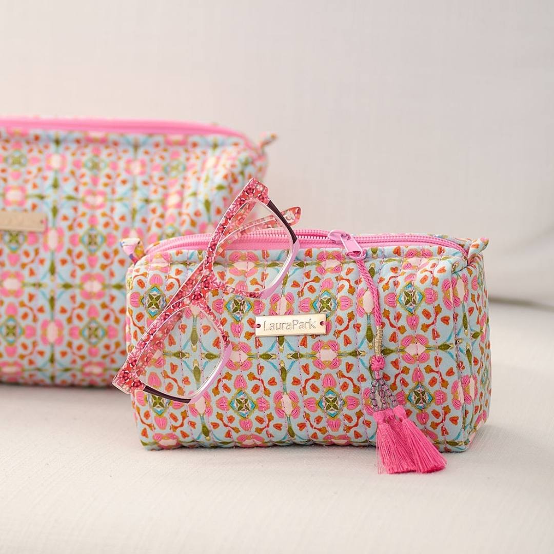 Laura Park Gasparilla Signature Small Cosmetic Bag