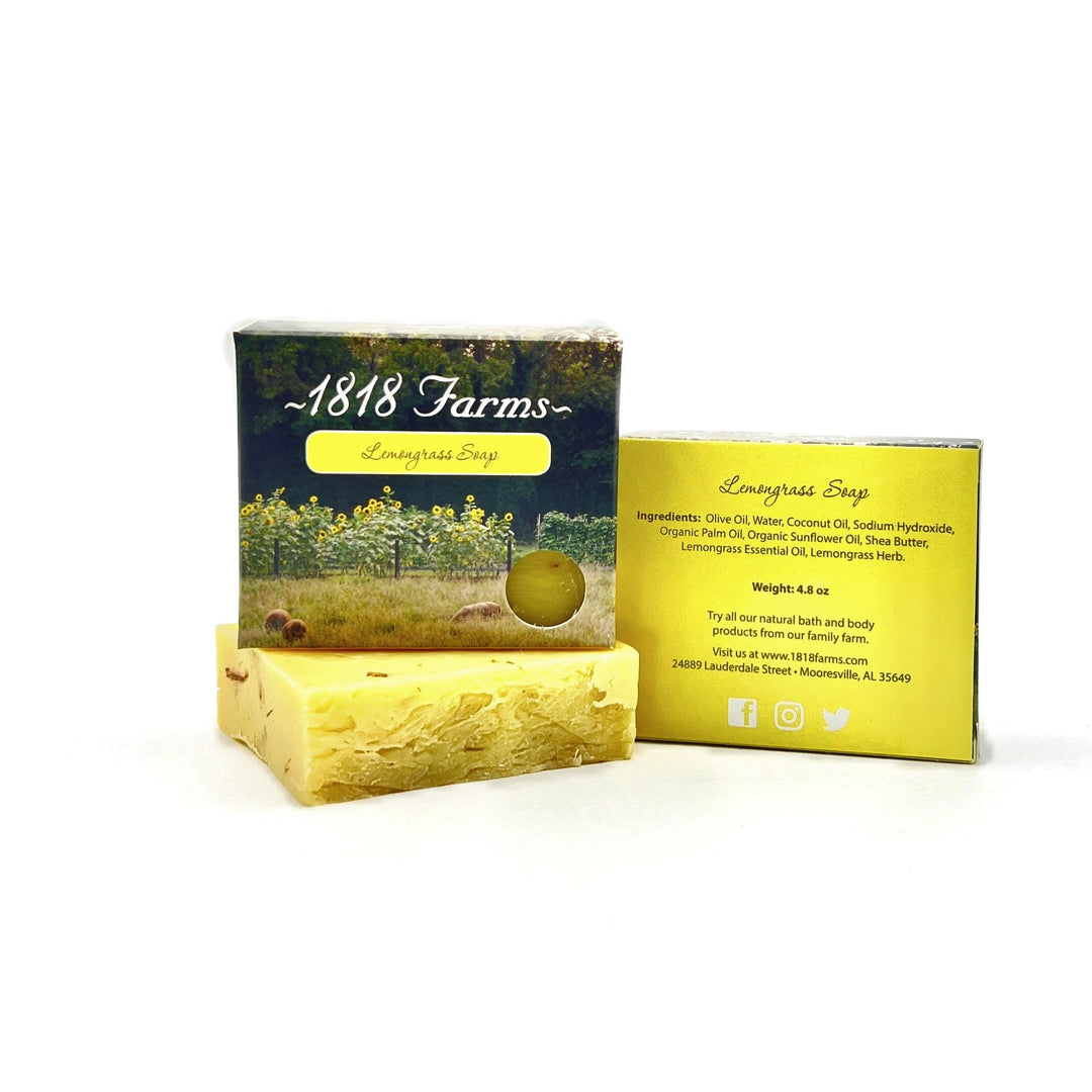 1818 Farms Handcrafted Soap - Lemongrass