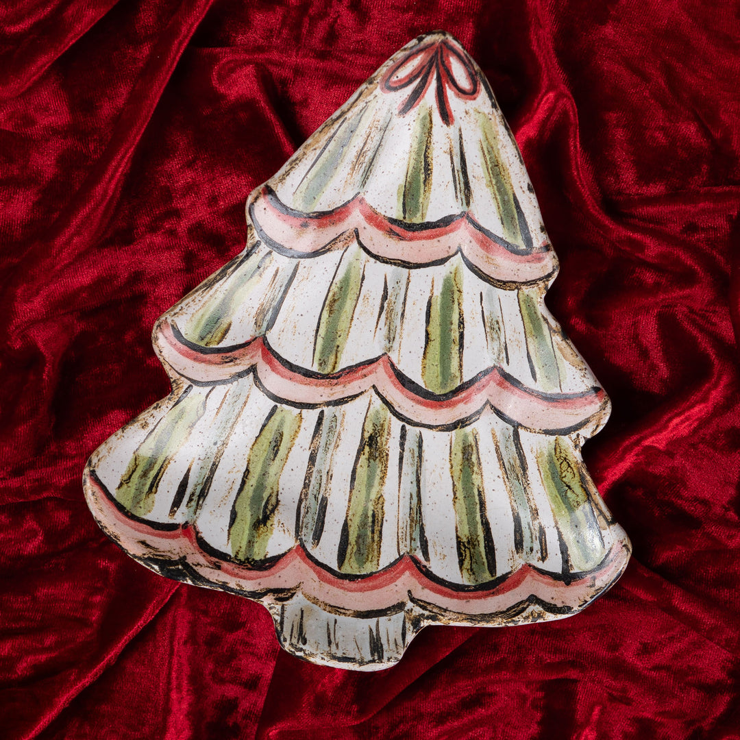 Etta B Little Christmas Tree Dish