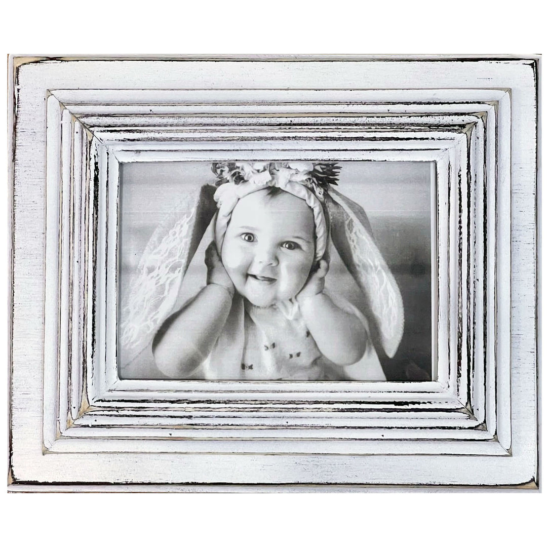 EJR Frame - Little Lo White 5 x 7