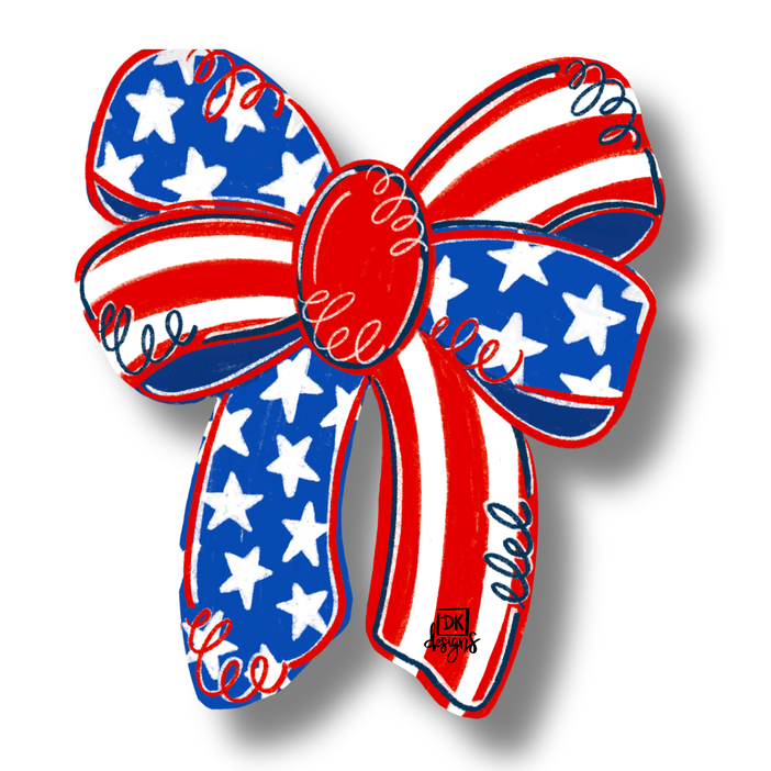 DK Patriotic Bow Min