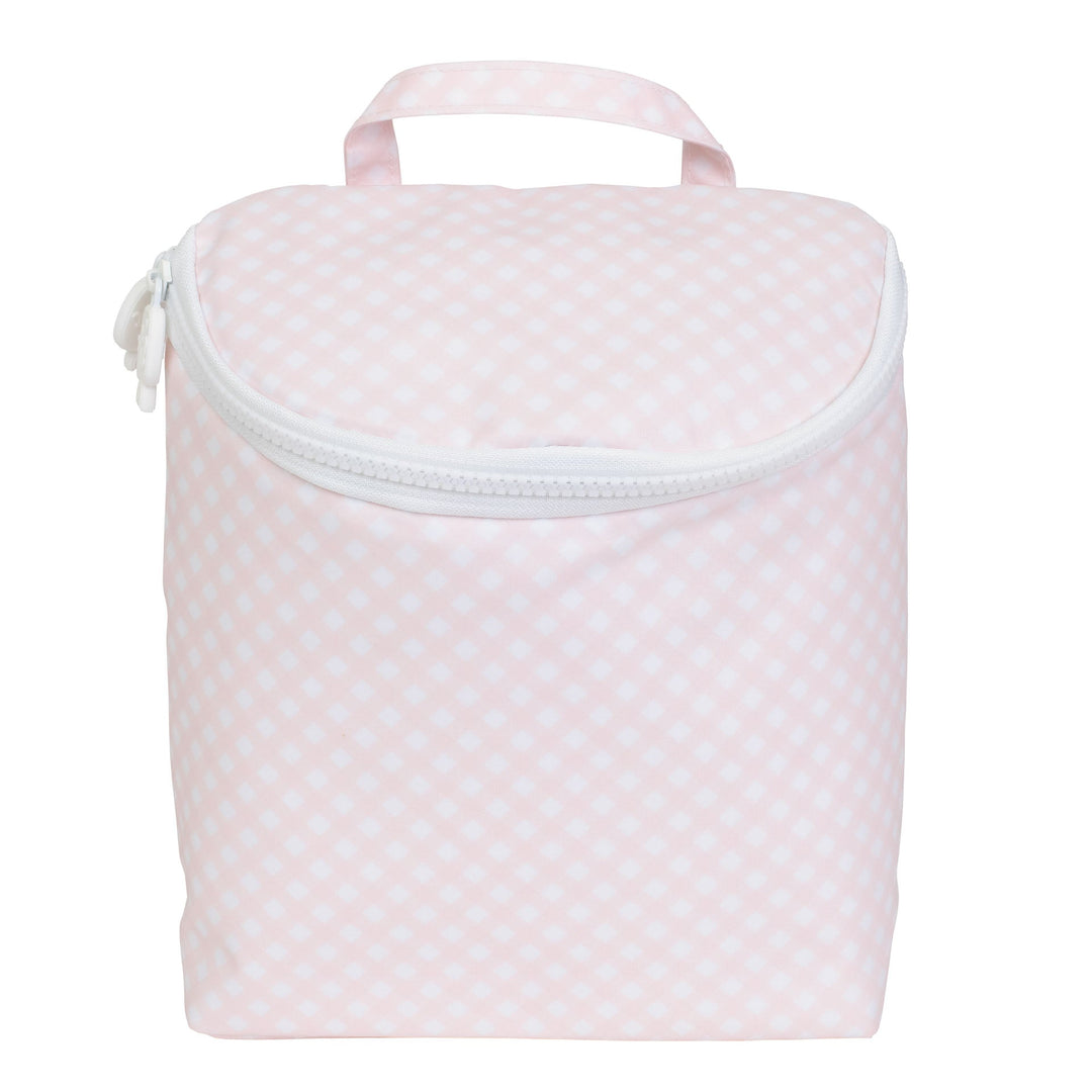 Apple of My Isla Bottle Bag - Pink Gingham