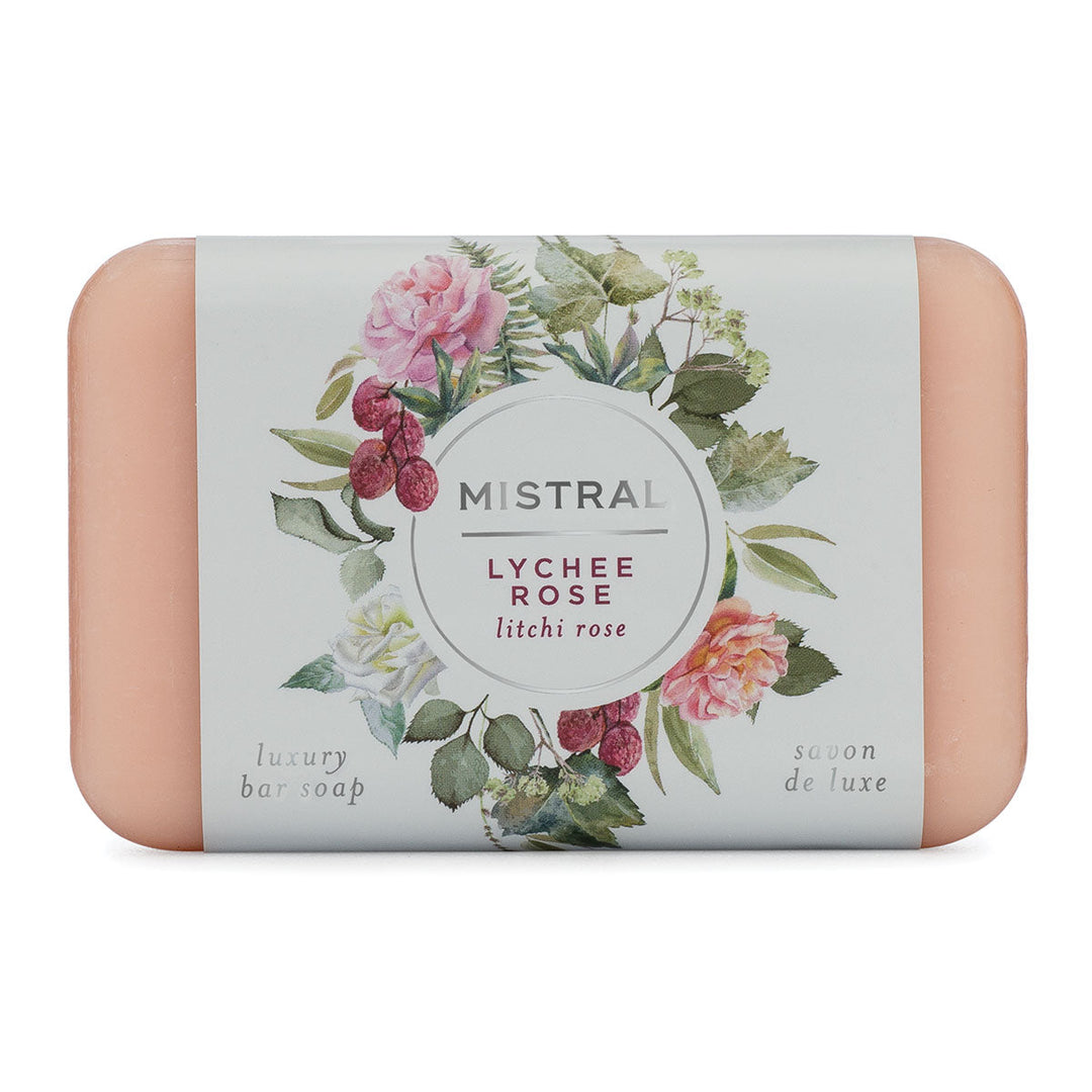 Mistral Classic Bar Soap - Lychee Rose
