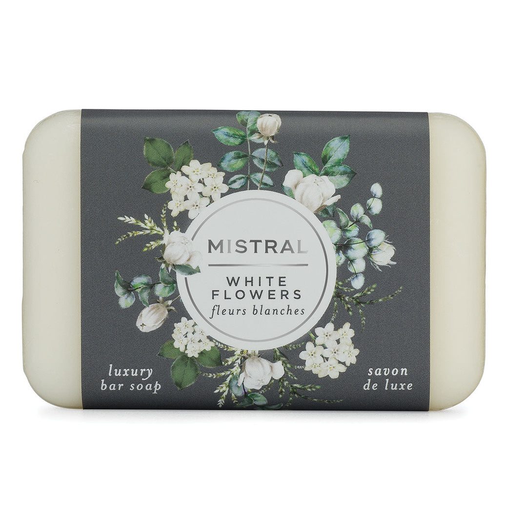 Mistral Classic Bar Soap - White Flowers