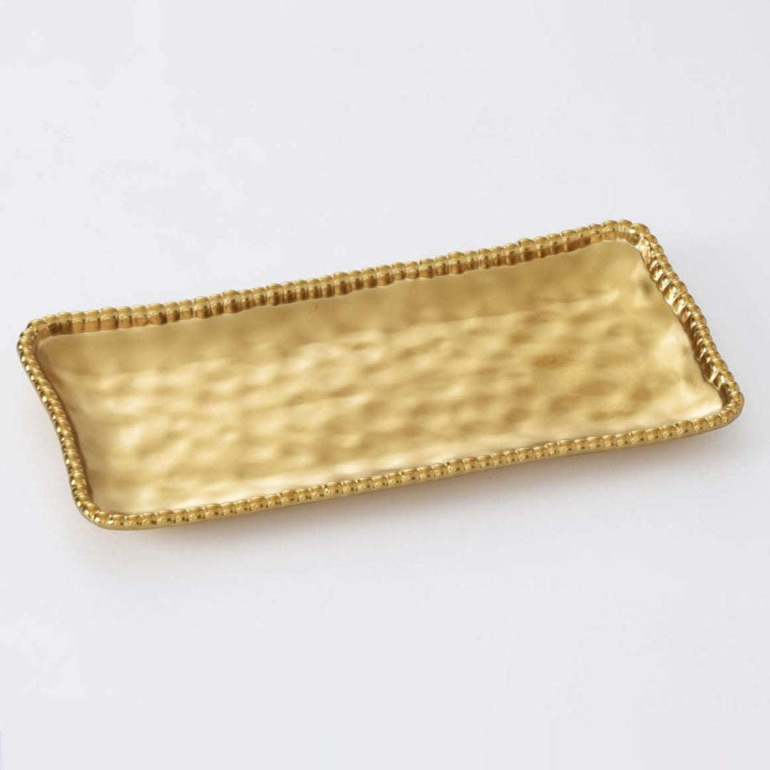 Pampa Bay Monte Carlo Medium Rectangular Tray - Gold