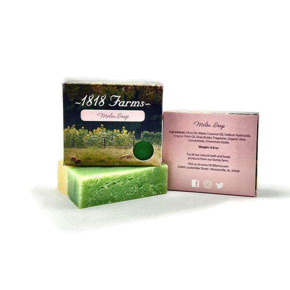 1818 Farms Handcrafted Soap - Melon
