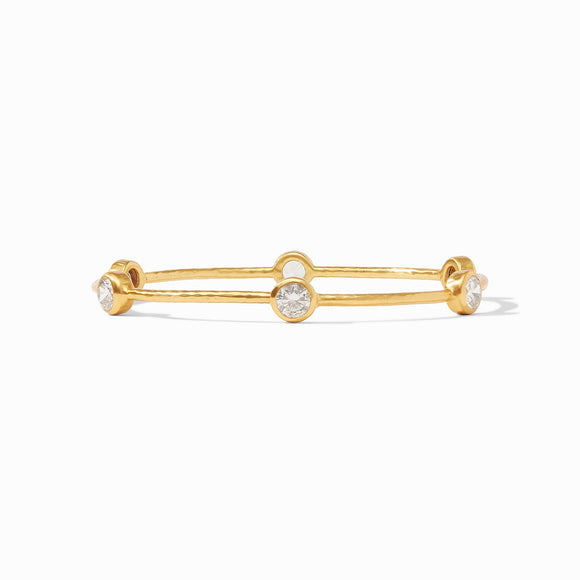 Julie Vos Milano Bangle - Cubic Zirconia/Medium