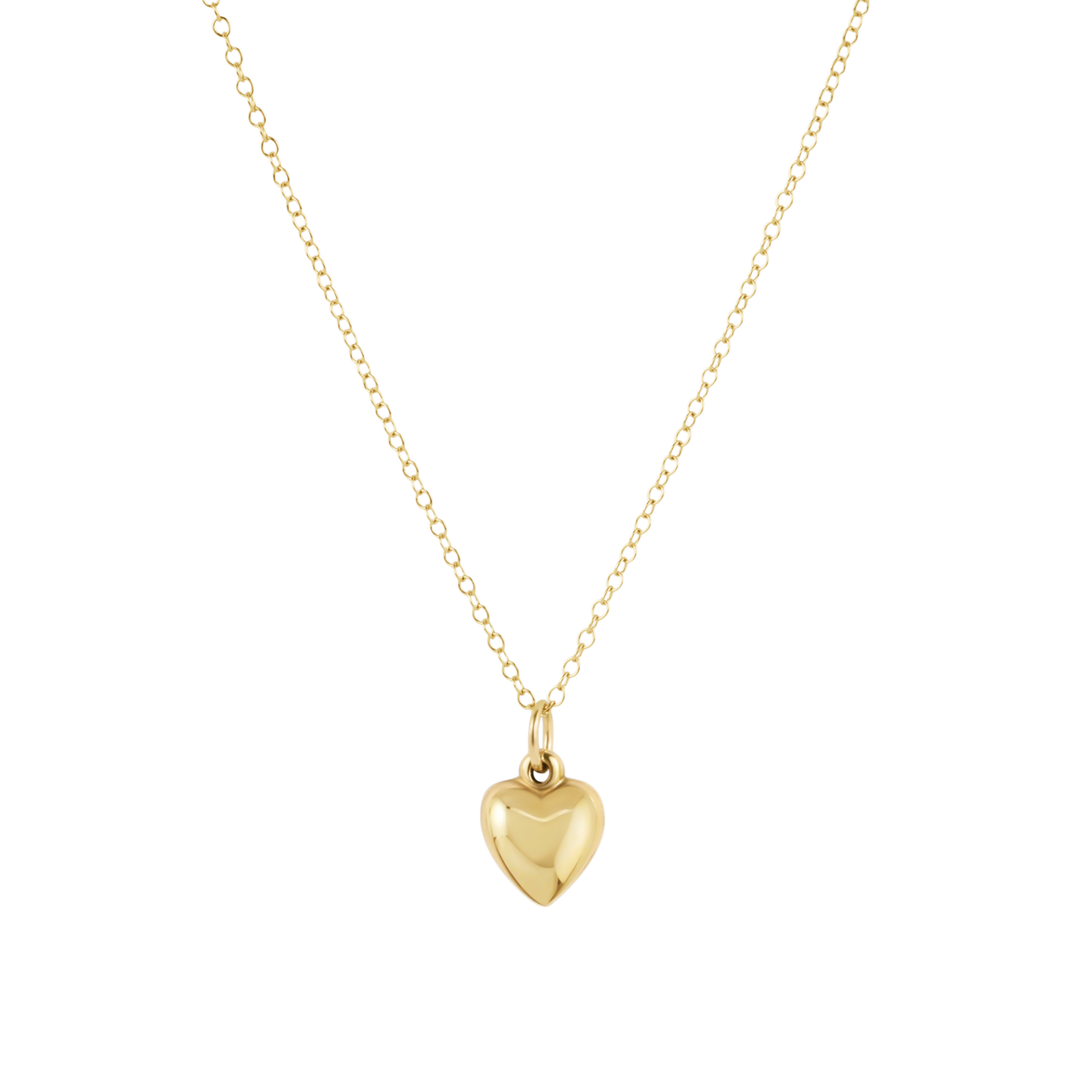 enewton 16" Necklace Gold - Love Plush Small Gold Charm