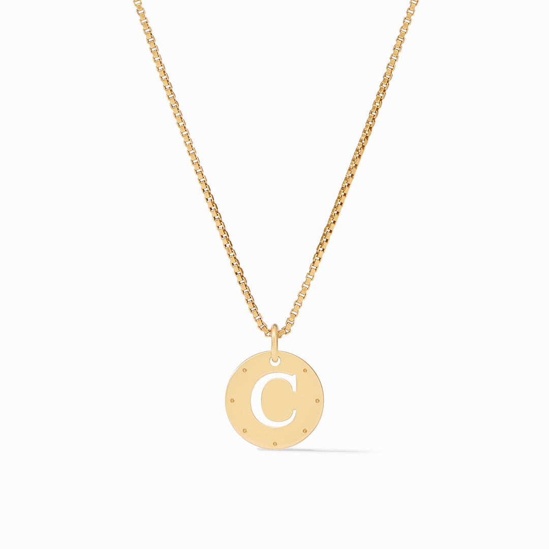 Julie Vos Monogram Delicate Necklace - C