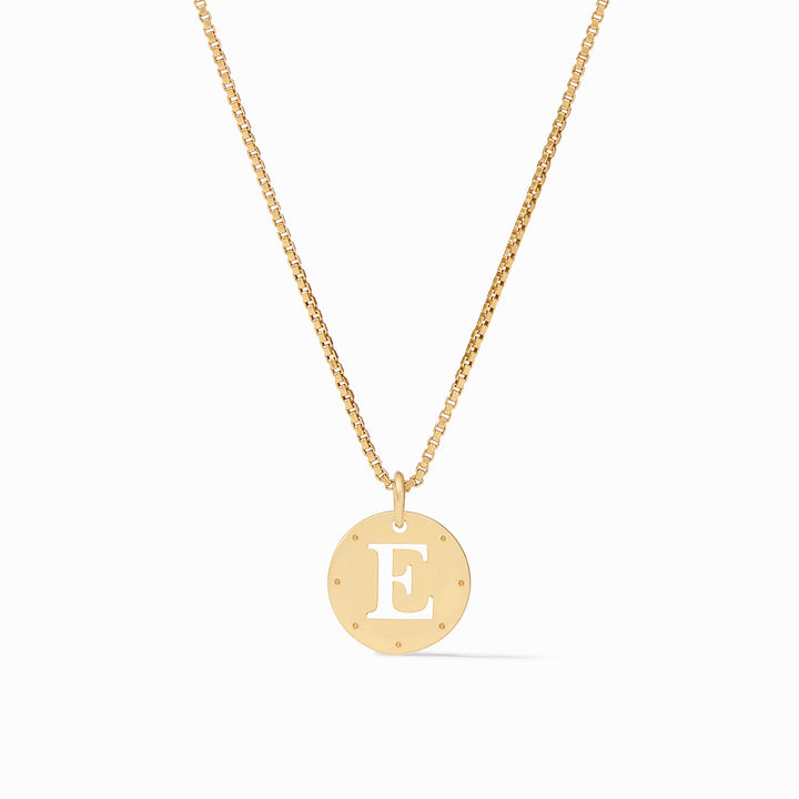 Julie Vos Monogram Delicate Necklace - E