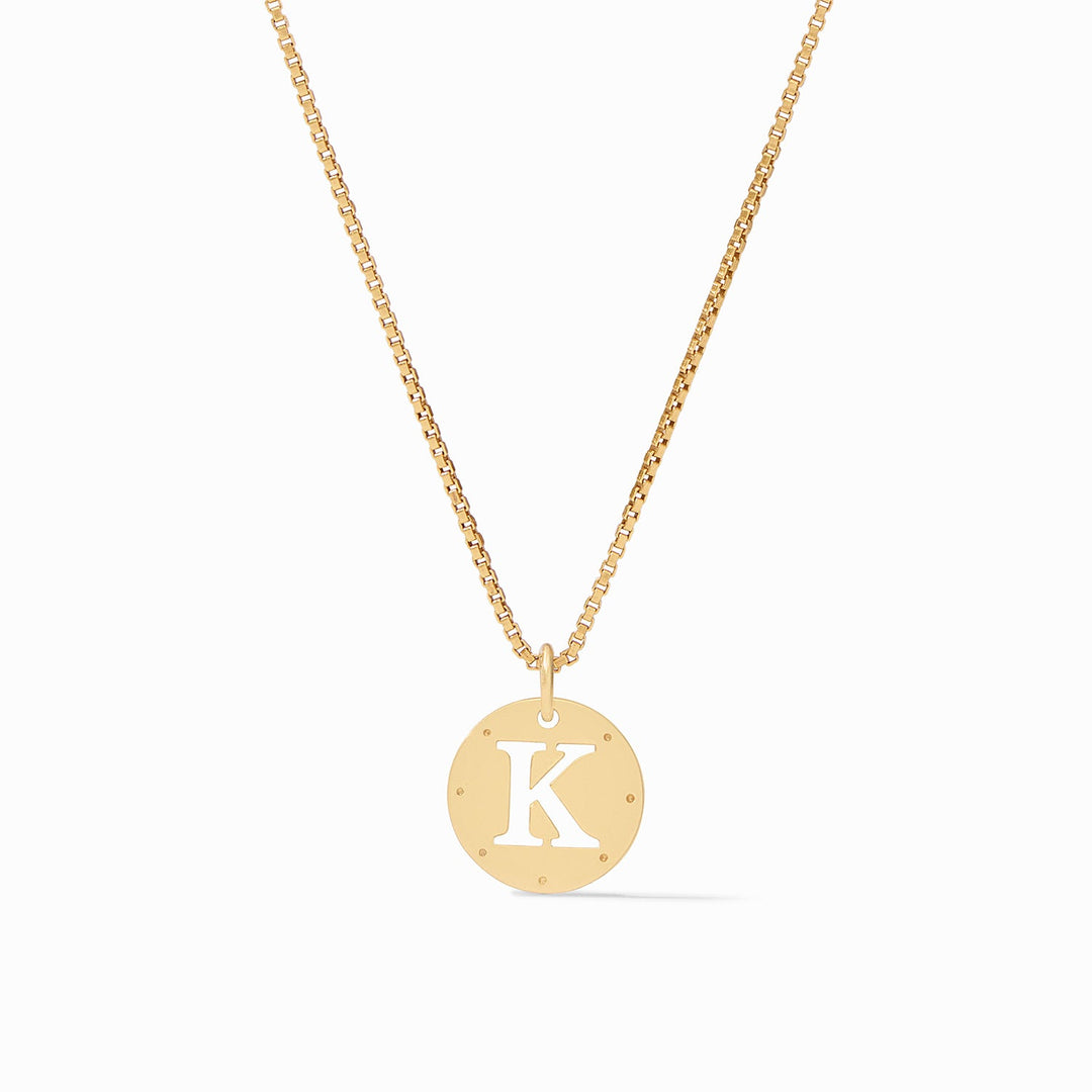 Julie Vos Monogram Delicate Necklace - K