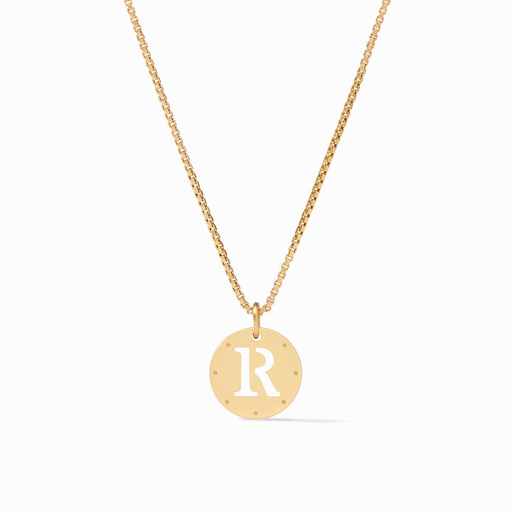 Julie Vos Monogram Delicate Necklace - R