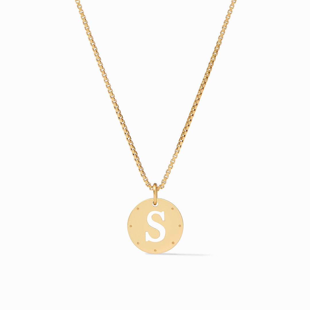 Julie Vos Monogram Delicate Necklace - S