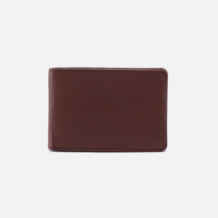 Hobo Bifold Wallet - Brown Silk Napa Leather