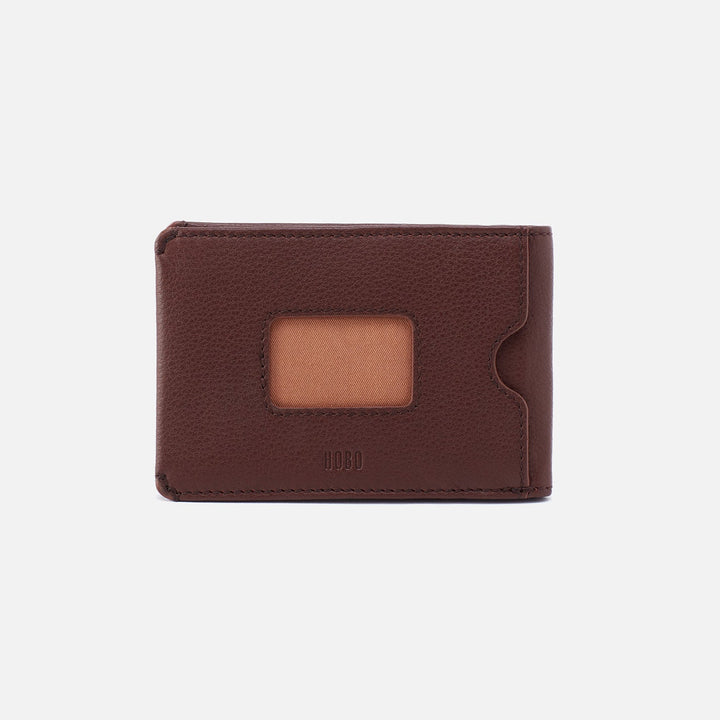 Hobo Bifold Wallet - Brown Silk Napa Leather