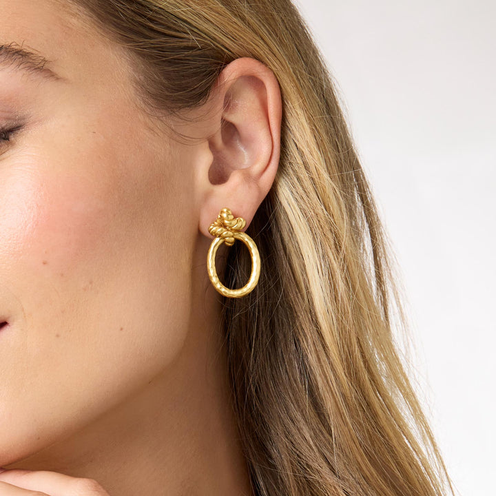 Julie Vos Nassau Demi Doorknocker Earrings
