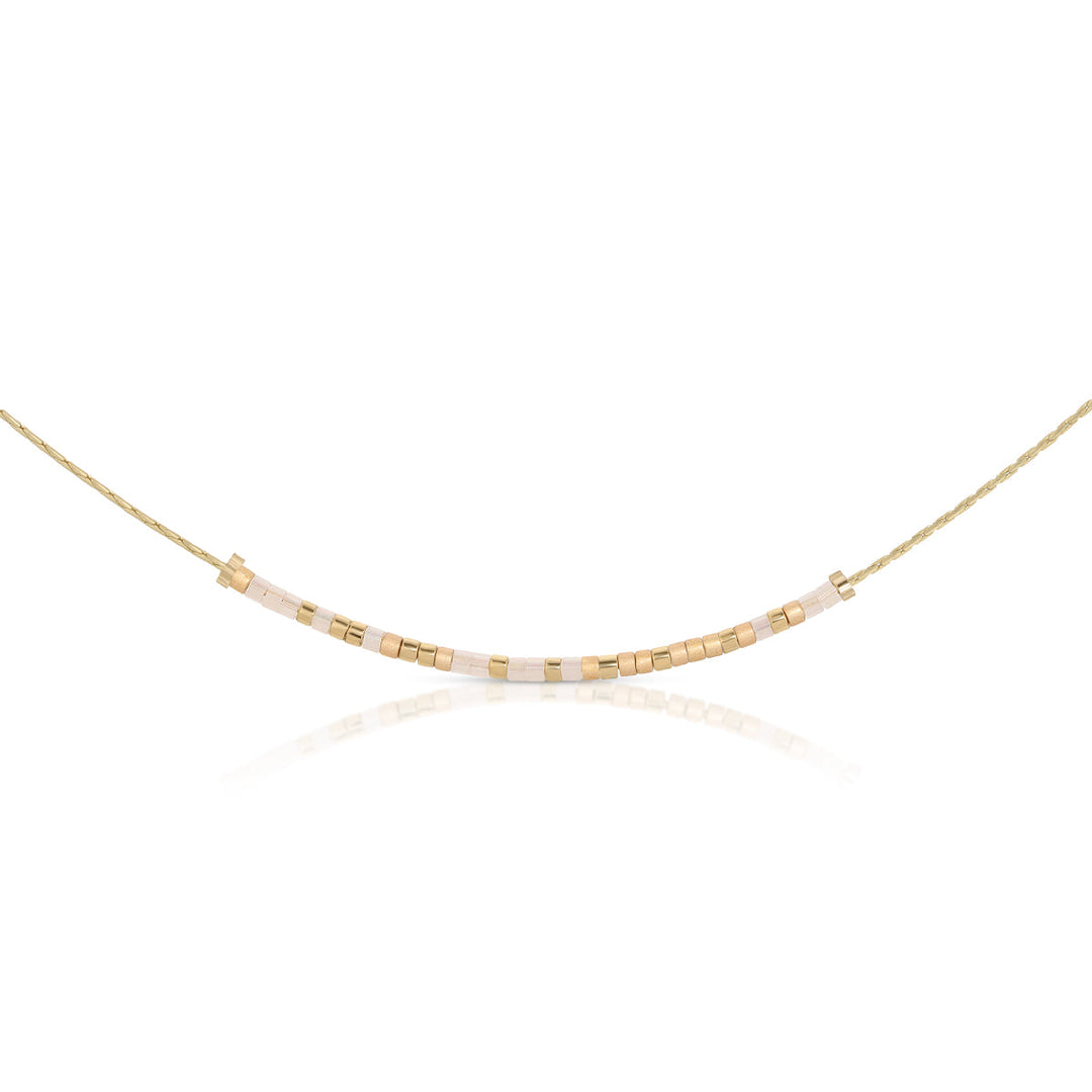 Dot & Dash Morse Code Necklace - Be a Diamond