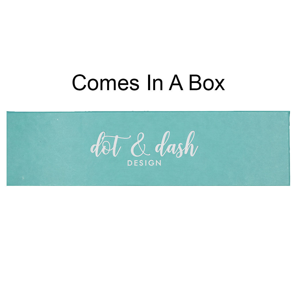 Dot & Dash Morse Code Necklace - Patience