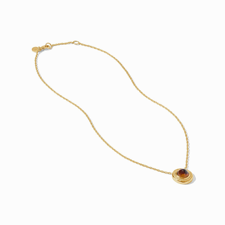 Julie Vos Madison Delicate Necklace - Tortoiseshell