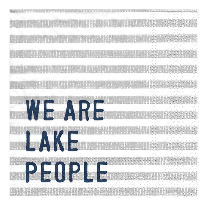 Santa Barbara Design Studio Face to Face Cocktail Napkins - We are Lake People