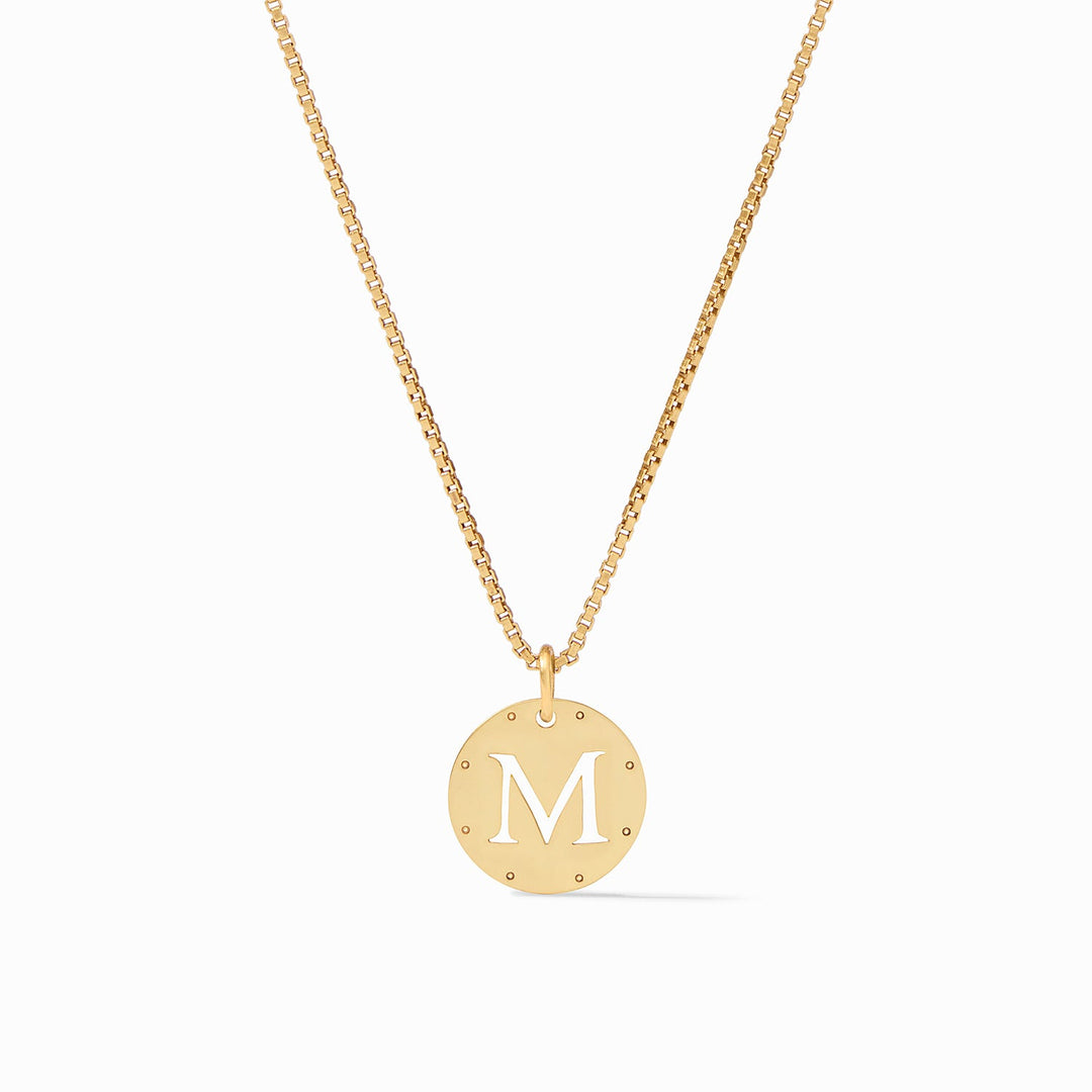 Julie Vos Monogram Delicate Necklace - M