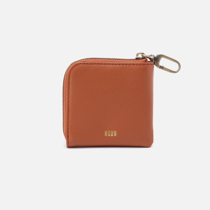 Hobo Cass Small Pouch Mini Wallet - Butterscotch Pebbled Leather