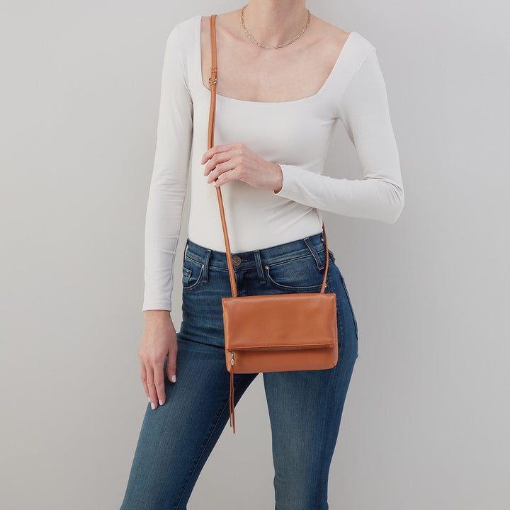 Hobo Grant Small Crossbody - Butterscotch Pebbled Leather