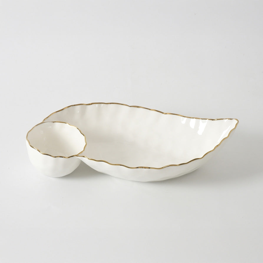 Pampa Bay Chip & Dip - White/Gold