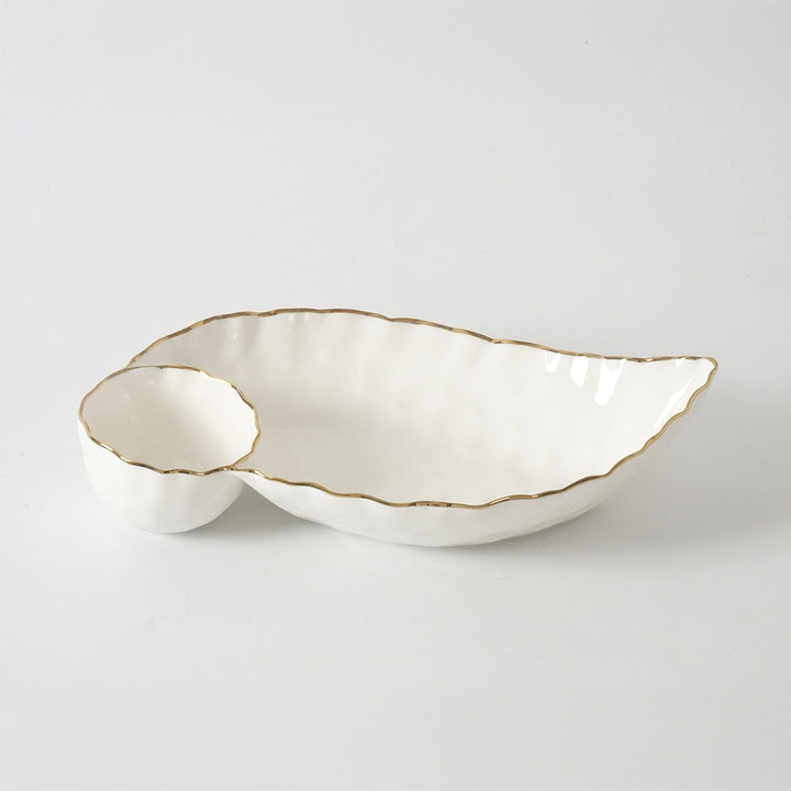 Pampa Bay Chip & Dip - White/Gold